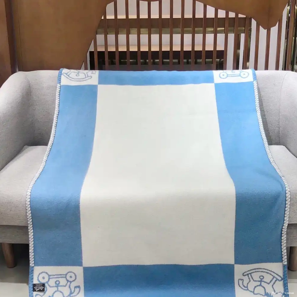 BLANKET WOOL THROW BABY AVALON ADADA HERMES 0512